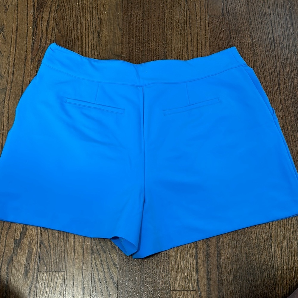 New York & Company Bright Blue High Waist Stretch Shorts XXL - Picture 7 of 8